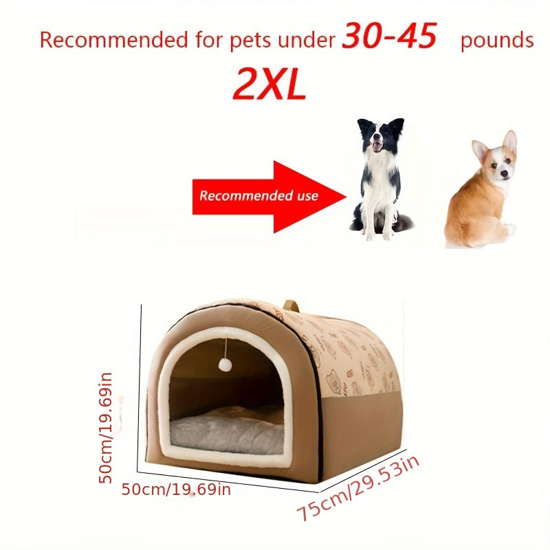 Lit , Niche Pour Petit , Moyen et Grand chien , chat .