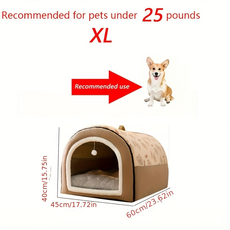 Lit , Niche Pour Petit , Moyen et Grand chien , chat .
