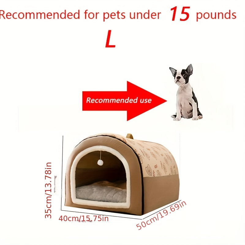 Lit , Niche Pour Petit , Moyen et Grand chien , chat .
