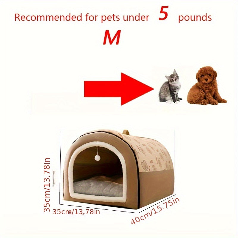 Lit , Niche Pour Petit , Moyen et Grand chien , chat .