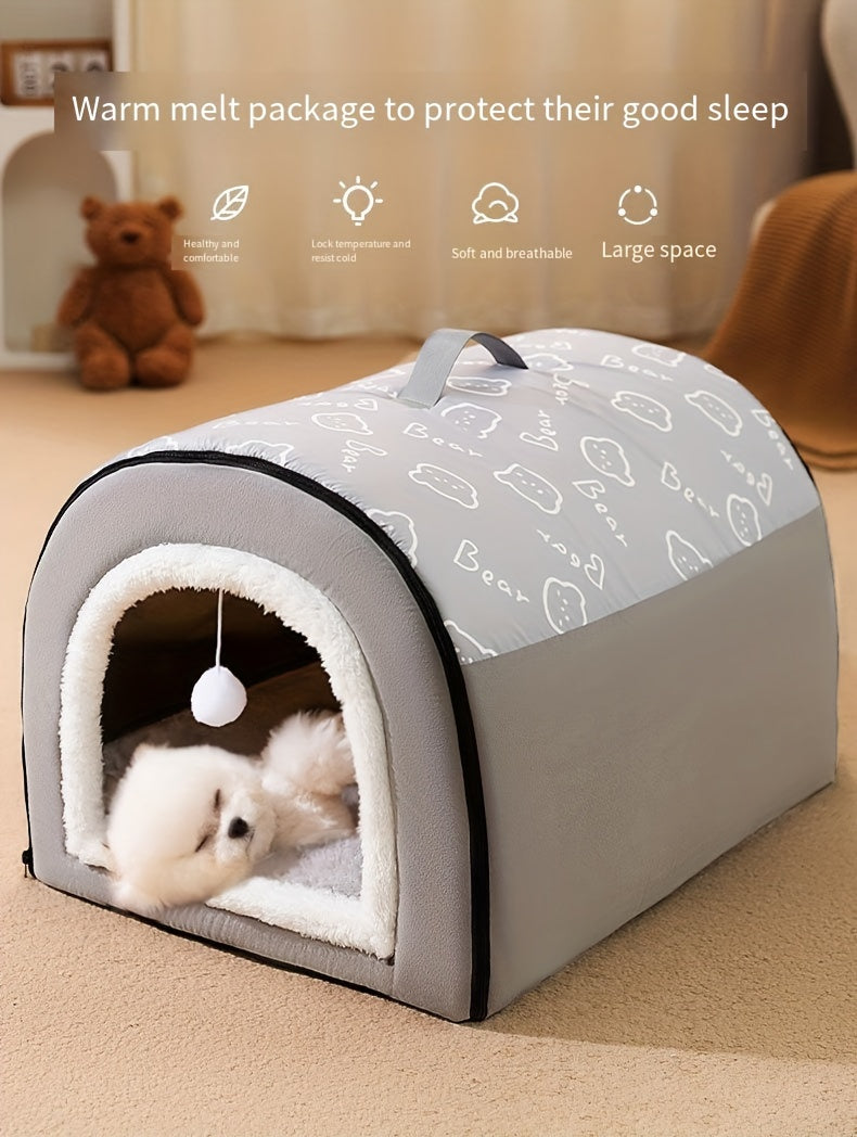 Lit , Niche Pour Petit , Moyen et Grand chien , chat .
