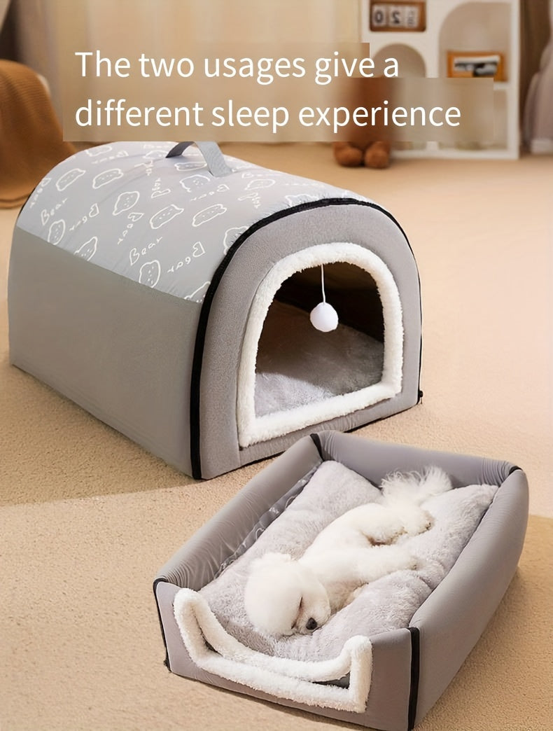 Lit , Niche Pour Petit , Moyen et Grand chien , chat .