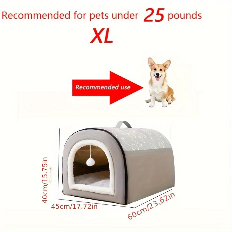 Lit , Niche Pour Petit , Moyen et Grand chien , chat .